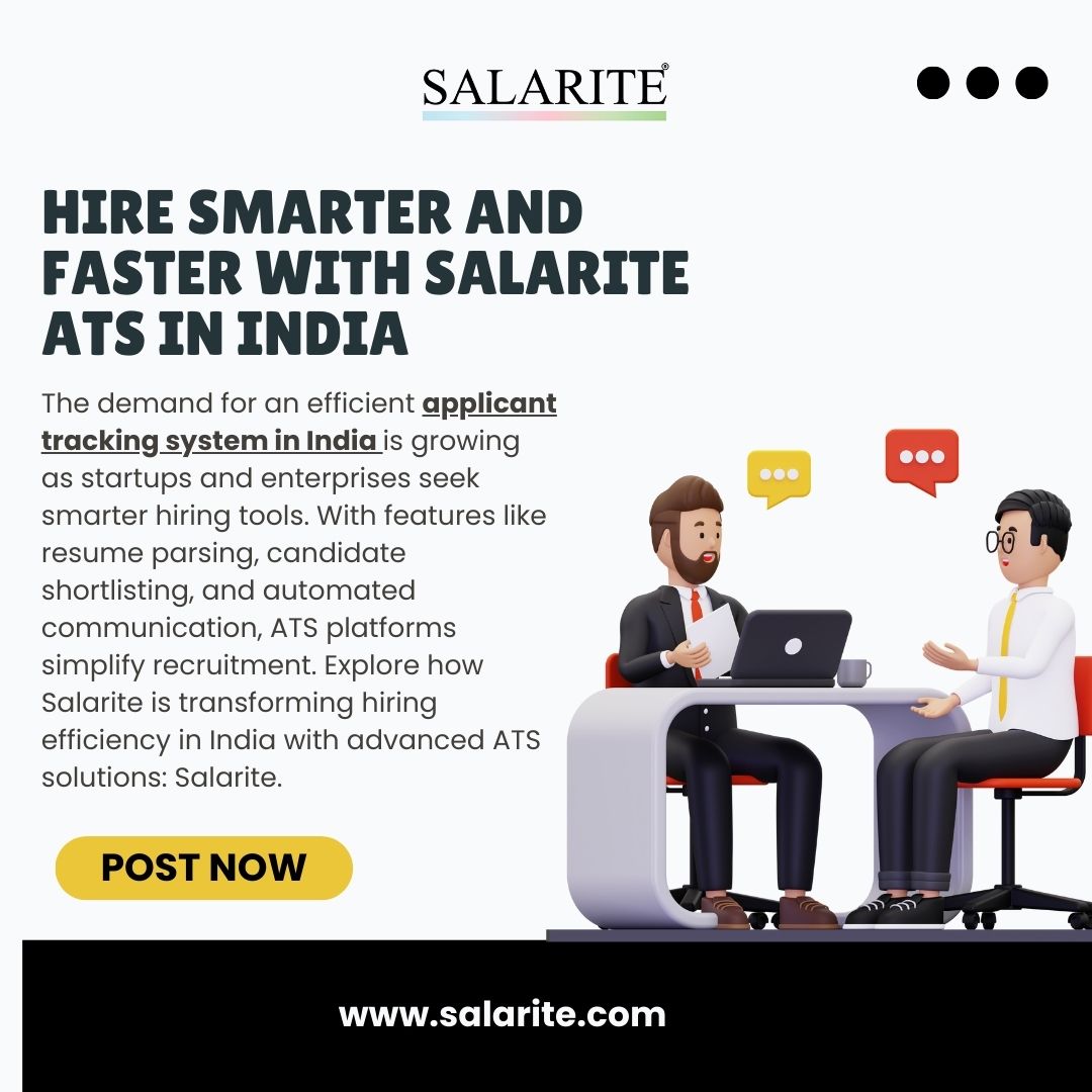 Hire Smarter and Faster with Salarite ATS in India